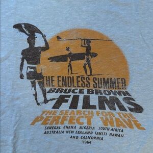 Endless Summer Graphic Light Blue T-Shirt by Lucky Brand
